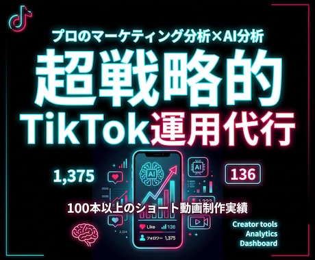 プロのマーケターがTikTokを戦略的に運用します イメージ1