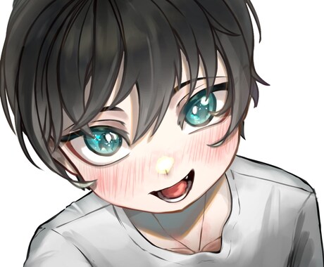 商用利用可　男性キャライラスト描きます サムネイルや歌ってみた用イラストや鑑賞用などに使えます。 イメージ2