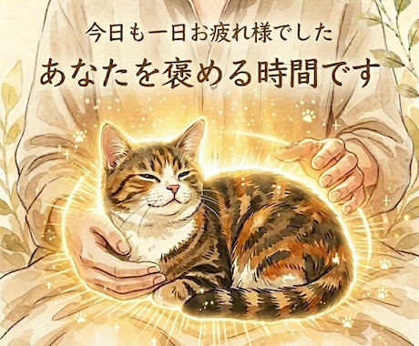 今日も一日がんばったあなたを褒めまくります おとなだって、頑張ったらたくさん褒められて当然です！ イメージ1