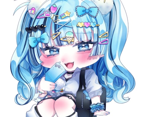 きらきらつやつや透明感のあるイラスト描きます うるちゅる透明感のあるイラストをお届け!!! イメージ2