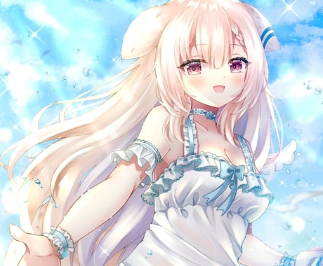 ハイクオリティなかわいい萌え系イラスト描きます あなただけのハイクオリティで可愛い萌え系イラスト制作します！ イメージ2