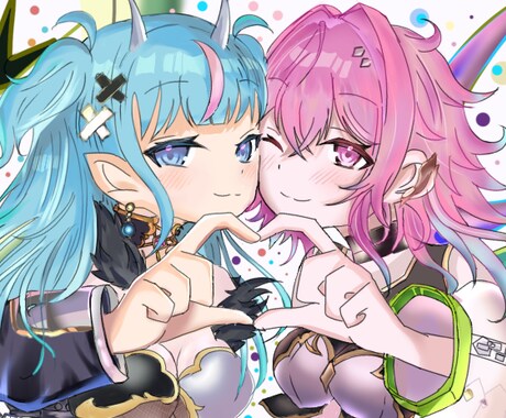 アイコン用イラストを描きます 既存のキャラだけでなくオリキャラにも対応しています イメージ1