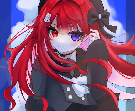 1枚絵イラスト(背景込み)描きます イメージ1