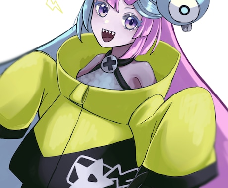 女の子イラスト描きます アニメっぽい厚塗りも重厚感ある厚塗りも得意です！ イメージ1