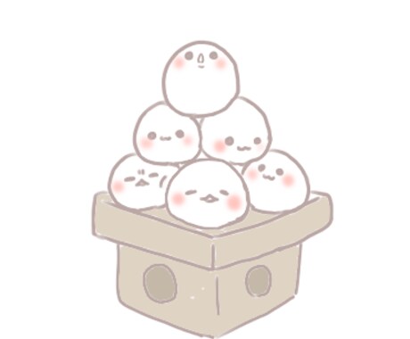 ゆるふわなイラスト制作いたします アイコンやヘッダーなどに利用できるイラストです！ イメージ2