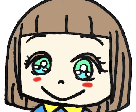 簡単に似顔絵書きます 書いて欲しい特徴を教えてください。写真でも大丈夫です！ イメージ1