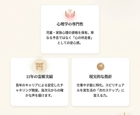 経営者向け霊媒♦︎守護霊様や本魂様がお伝えします 本格霊媒♦︎ 特別事業者向け♦︎高次元からのメッセージ イメージ2