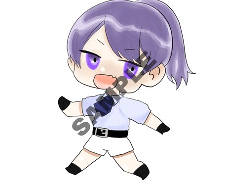 デフォルメアイコンをお作り致します デフォルメ、ちびキャラを描きます イメージ2