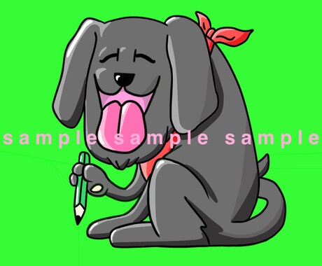 可愛いペットのアイコン描きます ワンちゃんネコちゃんのポップなイラストはお任せ下さい☆ イメージ2