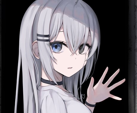 可愛くて透明感のあるアイコンお描きします （ご希望あれば最短4日で納品致します！） イメージ2