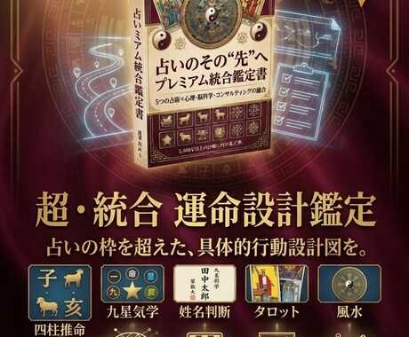 深層鑑定により人生の設計図を作成します 占い結果+心理分析+行動設計とPDFによる鑑定書 イメージ1