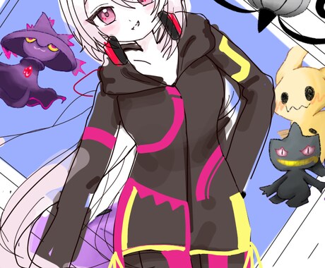 アイコン描きます 等身デフォルメどちらでも⭕️SNSアイコンが必要な方へ イメージ2
