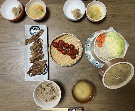 おうちごはんの内容いっしょに考えます 旦那さんやこどもたちに喜ばれるごはん作り♪ イメージ2
