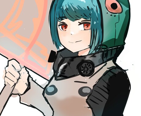 一枚2000円　７日で納品　立ち絵イラスト描きます 厚塗り風、アニメ風人物イラスト、立ち絵を描きます イメージ2