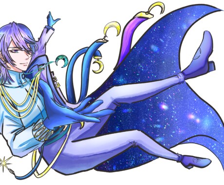 あなたの希望の絵柄で立ち絵と三面図を描きます かわいいもカッコイイも叶えたいあなたへ！！ イメージ1