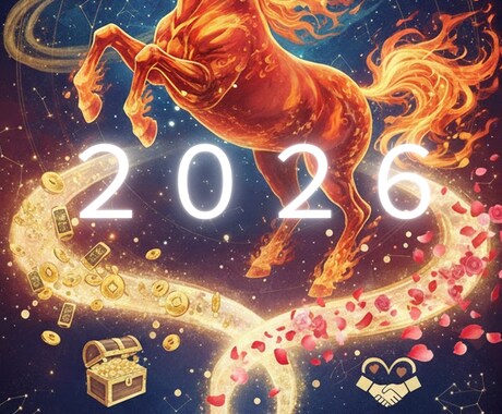 本気の2026年間毎月運勢・徹底アドバイスします 【本物鑑定AI不使用】【初売り特典有】金運、仕事、恋愛、結婚 イメージ1