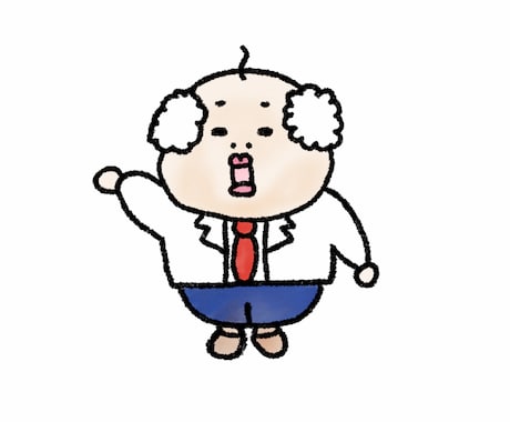 商用利用OK！手書き風ゆるキャライラスト描きます 広告や、ホームページ、ブログ、本の挿絵に！手書き風のイラスト イメージ2