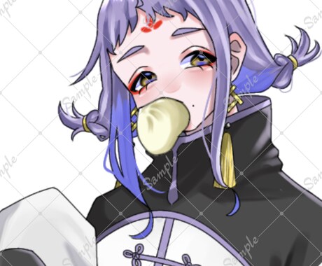 2月末まで割引！SNSアイコン等お描きします SNSアイコンや創作キャラ、想像をイラストにするお手伝いを！ イメージ2