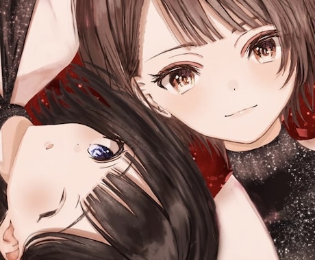先着1名7000円！透明感ある女の子描きます 企業様実績あり！SNSやyoutubeのサムネ等にぜひ！ イメージ2