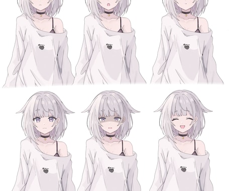 1点限りIRIAMなどで使える立ち絵ます ゆるふわ系女子立ち絵の販売を致します！ イメージ2
