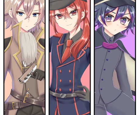 キラキラで萌え系な立ち絵制作します 女児アニメのようなキラキラしたカワイイ女の子が得意です！ イメージ2