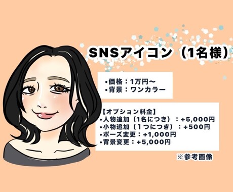先着5名様限定！！お試し価格で似顔絵描きます 実績作りのため、今だけ特別価格でご提供します イメージ2