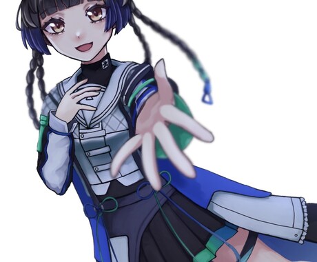 女の子イラスト描きます アニメっぽい厚塗りも重厚感ある厚塗りも得意です！ イメージ2