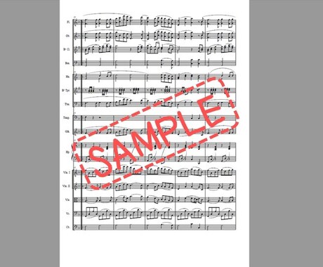 楽譜が欲しい！作編曲、耳コピ等、何でも楽譜にします ジャンル、編成、難易度、あなたにピッタリな楽譜お届けします。 イメージ2