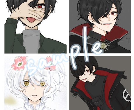 イラストを描きます あなたのアイコン、一枚絵をお描きします！ イメージ1