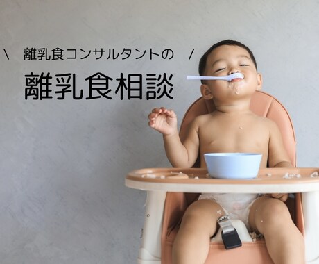 資料付◎離乳食コンサルタントがお悩みにお答えします 従来法・補完食・BLW、どの離乳食でも相談可能です♫ イメージ1