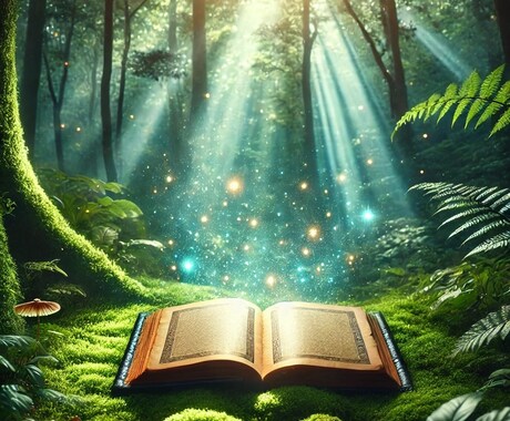 光の書記が魂の旅人（貴方）へ物語を綴ります 〜『森の書記室』から魂の旅人へ捧ぐ物語〜 イメージ1
