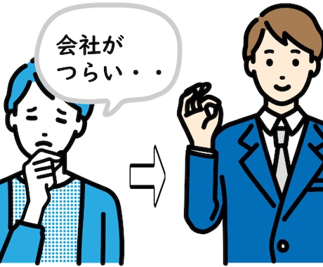 入社後のあなたをカウンセリングします 入社前の「夢」「目標」を「今」振り返ってみませんか イメージ2