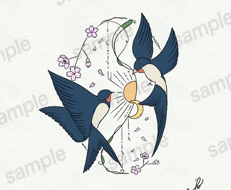 あなたの想いを吹き込むイラストにします 言葉にならない想いをそっとイラストに イメージ2