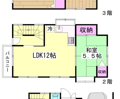 見やすい間取り作成致します 手書き間取りなど作成可能！いつでもご連絡下さいませ！ イメージ1