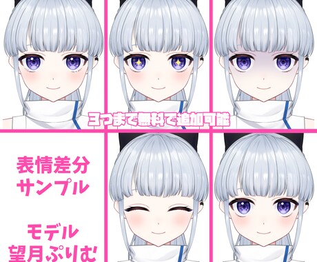 超リッチなVtuberモデル制作いたします イラストからモデリングまでおまかせください！ イメージ2