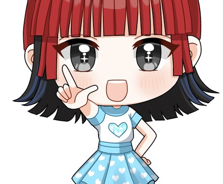 希望に沿ったミニキャラ制作を心がけます 最短納期3日！可愛い絵柄が得意です。 イメージ2