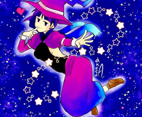 インパクトのあるイラストを描きます クリックしなくても目立つイラストを提供します イメージ2