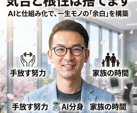 疲弊する毎日を棚卸し余白を生む働き方を言語化します 気合と根性は不要。AIと仕組み化で叶える自走キャリア イメージ2