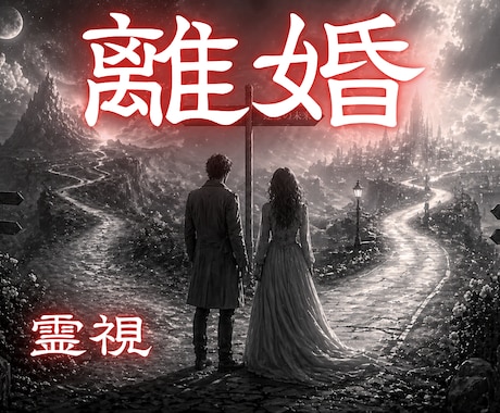 夫婦関係のズレを霊視で整え改善・解決へ導きます 離婚か修復か。迷うあなたの選択を霊視で照らします イメージ1
