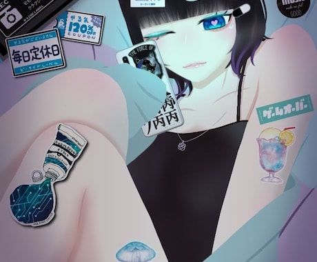オリジナルキャラクター等イラストを描かせて頂きます ご依頼主様オリジナルのイラストを描かせて頂きます◎ イメージ2