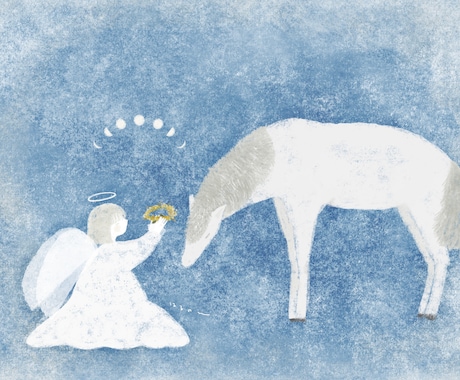 ふんわり絵本のような女の子のイラストを制作します 絵本のような女の子イラストを描きます。 イメージ2