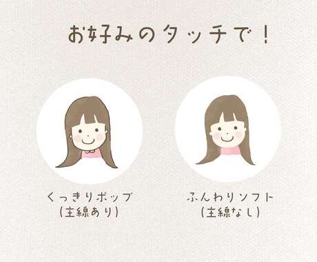 プライバシーを守る！『かくれんぼハンコ』描きます オプションで商用◎ゆる似スタンプで顔隠しを可愛く個性的に イメージ2