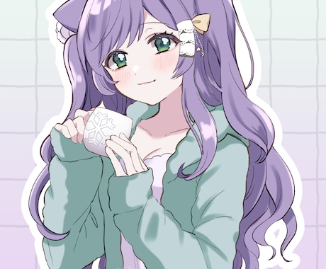 可愛いイラストをおまかせでお描きします 駆け出しのVtuberさんIRIAMライバーさんにおすすめ！ イメージ1