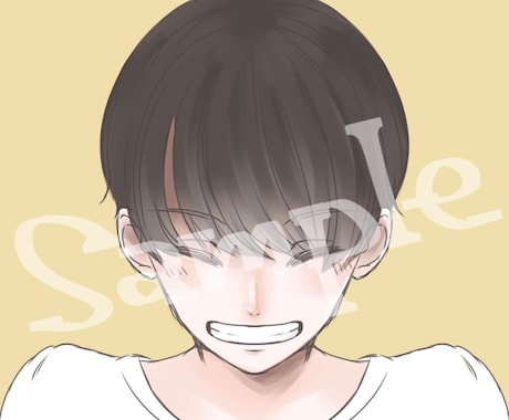 SNS用アイコン制作します 単色背景のシンプルなイラストを描きます!! イメージ2