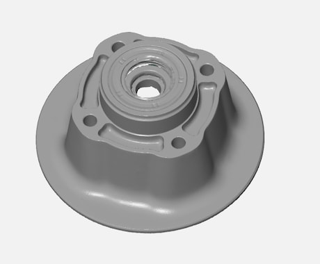 現物からスキャナーを使い３Dデータを作成します 3Dスキャナー　スキャン　モデル化　stl　iges イメージ1
