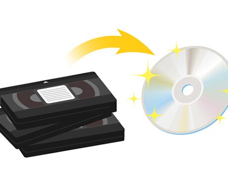 VHS→DVDに変換します 皆さまの大切な思い出のVHSをDVDとして残します。 イメージ1