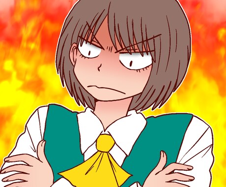 アイコン・身代わりキャラに使える絵を描きます ちょっとしたカット・イラストに使ってください イメージ2