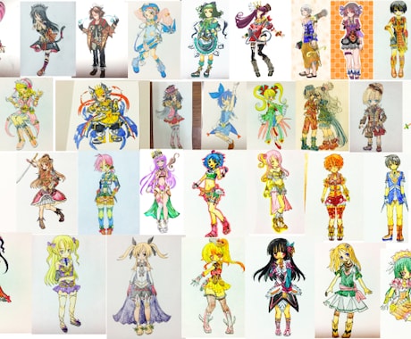 あなたはどんなキャラが欲しいですか？（キャラクターデザインさせて頂きます） イメージ2