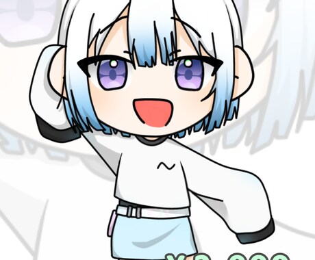 可愛い女の子の立ち絵を描きます 立ち絵を必要としているあなたへ！お試し価格で1名様まで！ イメージ1