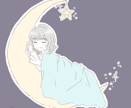 SNSのアイコン用イラストをお描きします お花やスイーツモチーフの可愛らしいイラストをお描きします！ イメージ2
